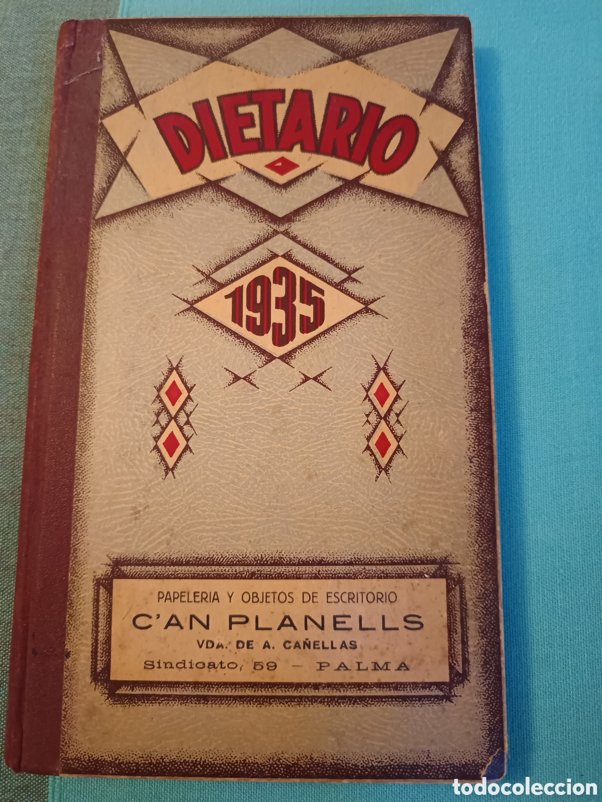 Antig&uuml;edades: Dietario de 1935 de Palma de Mallorca - Foto 1