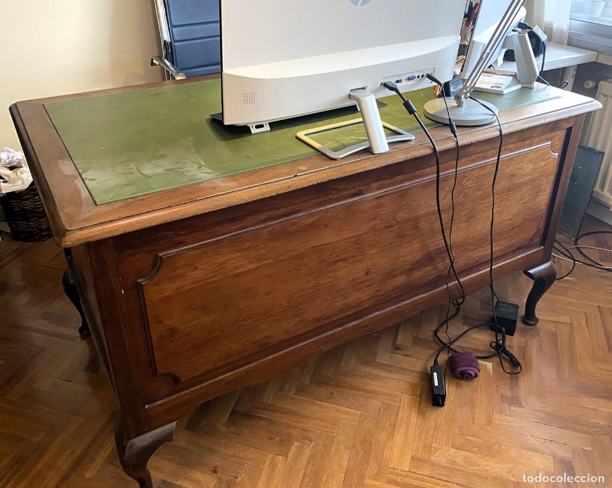 Antig&uuml;edades: Mesa despacho Chippendale, sin envio, hay que recogerla - Foto 5