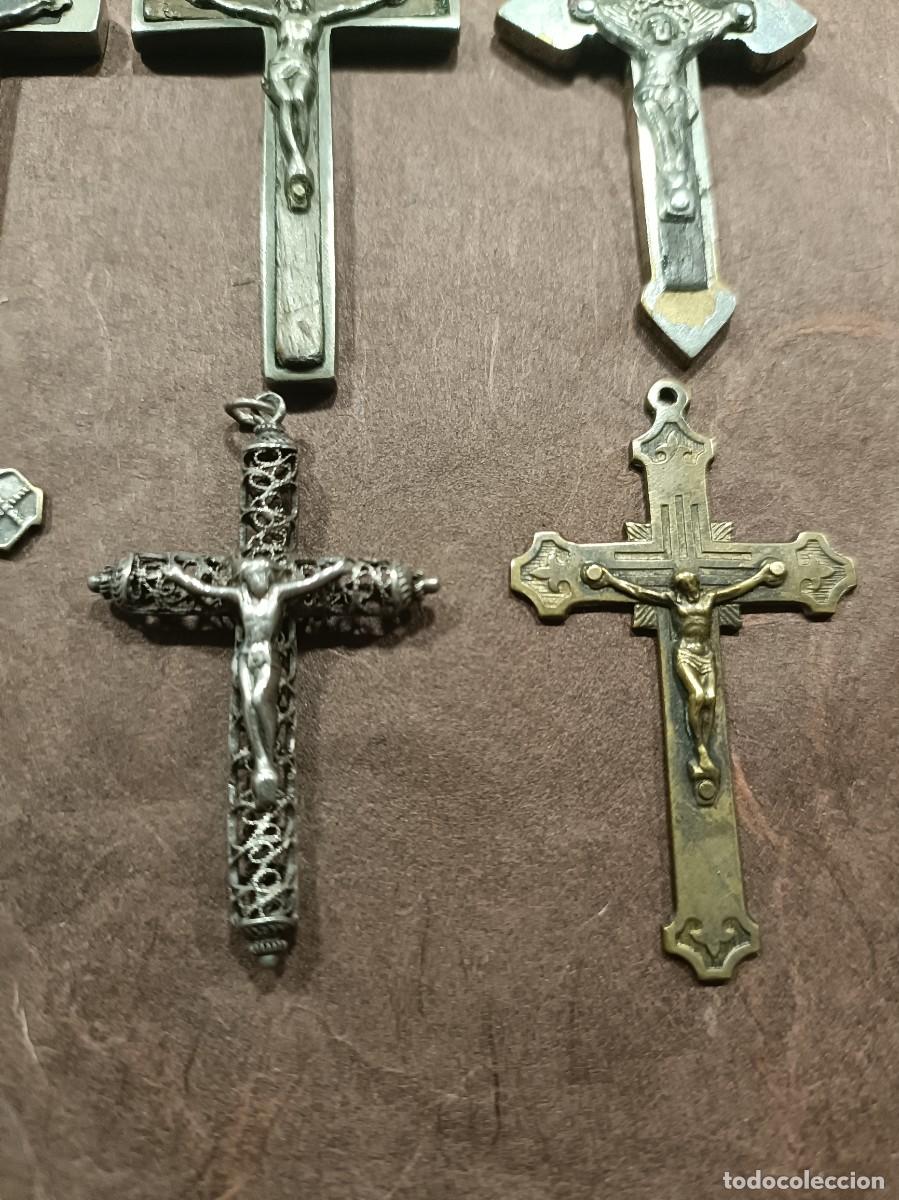 Antig&uuml;edades: Antiguas cruces en lote de doce - Foto 6