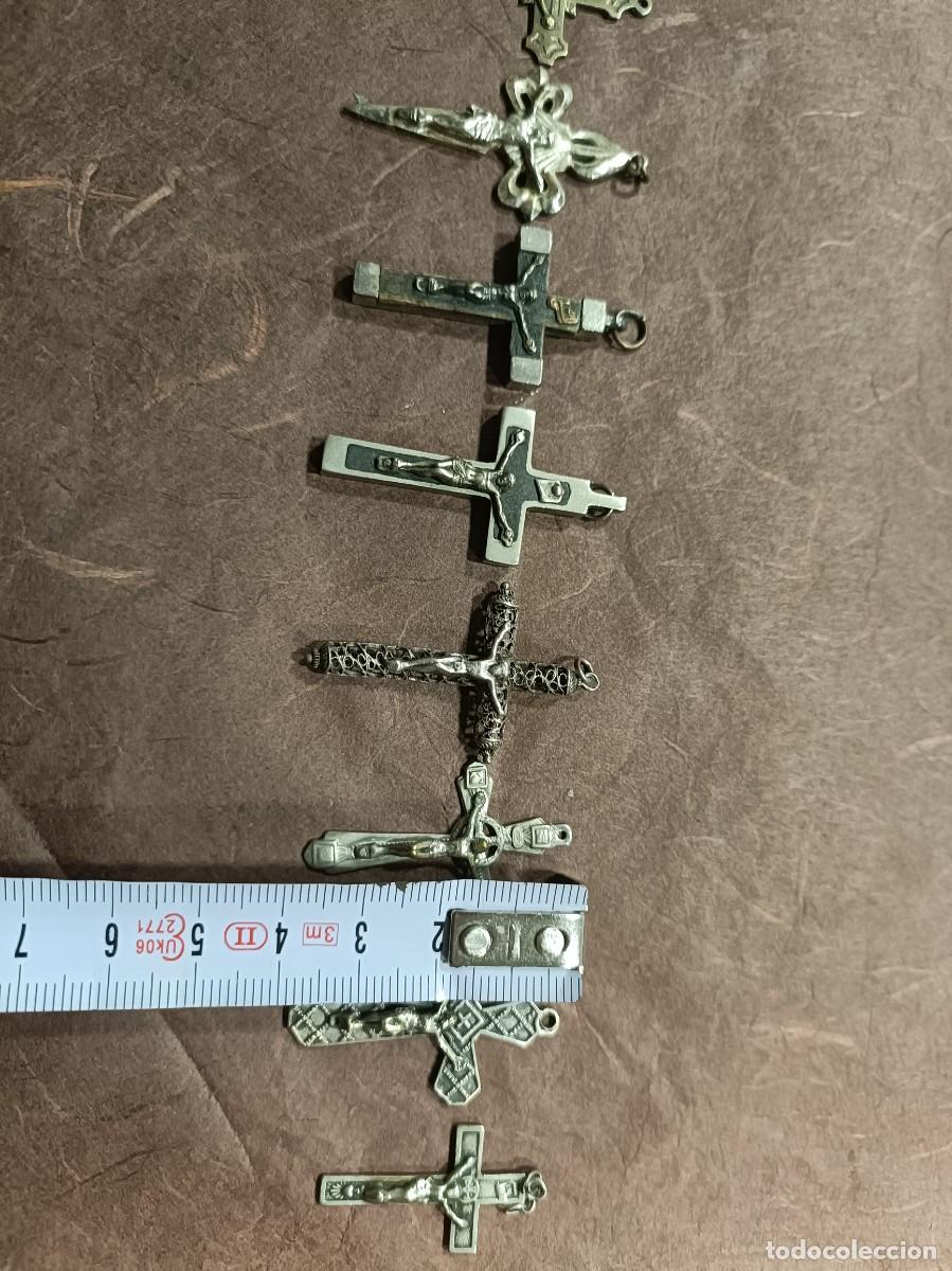 Antig&uuml;edades: Antiguas cruces en lote de doce - Foto 17