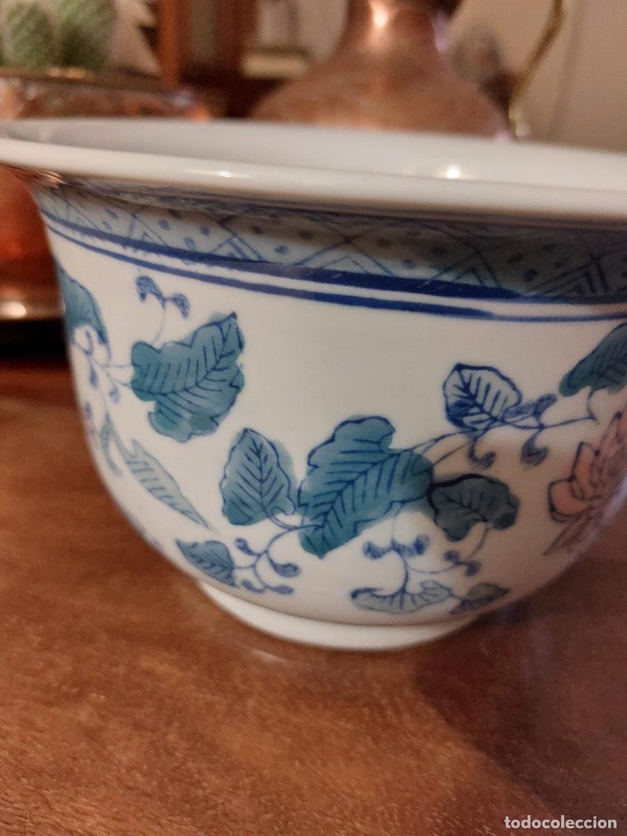 Antig&uuml;edades: MACETA PEQUE&Ntilde;A DE PORCELANA - Foto 3