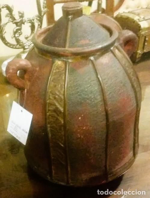 Antig&uuml;edades: - OLLA DE BARRO ANTIGUA - Foto 1