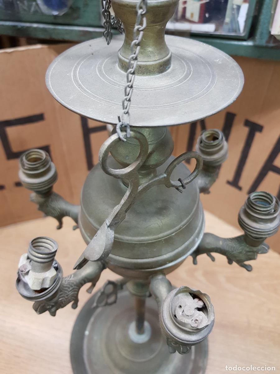 Antig&uuml;edades: ANTIGUO VELON DE BRONCE - Foto 11
