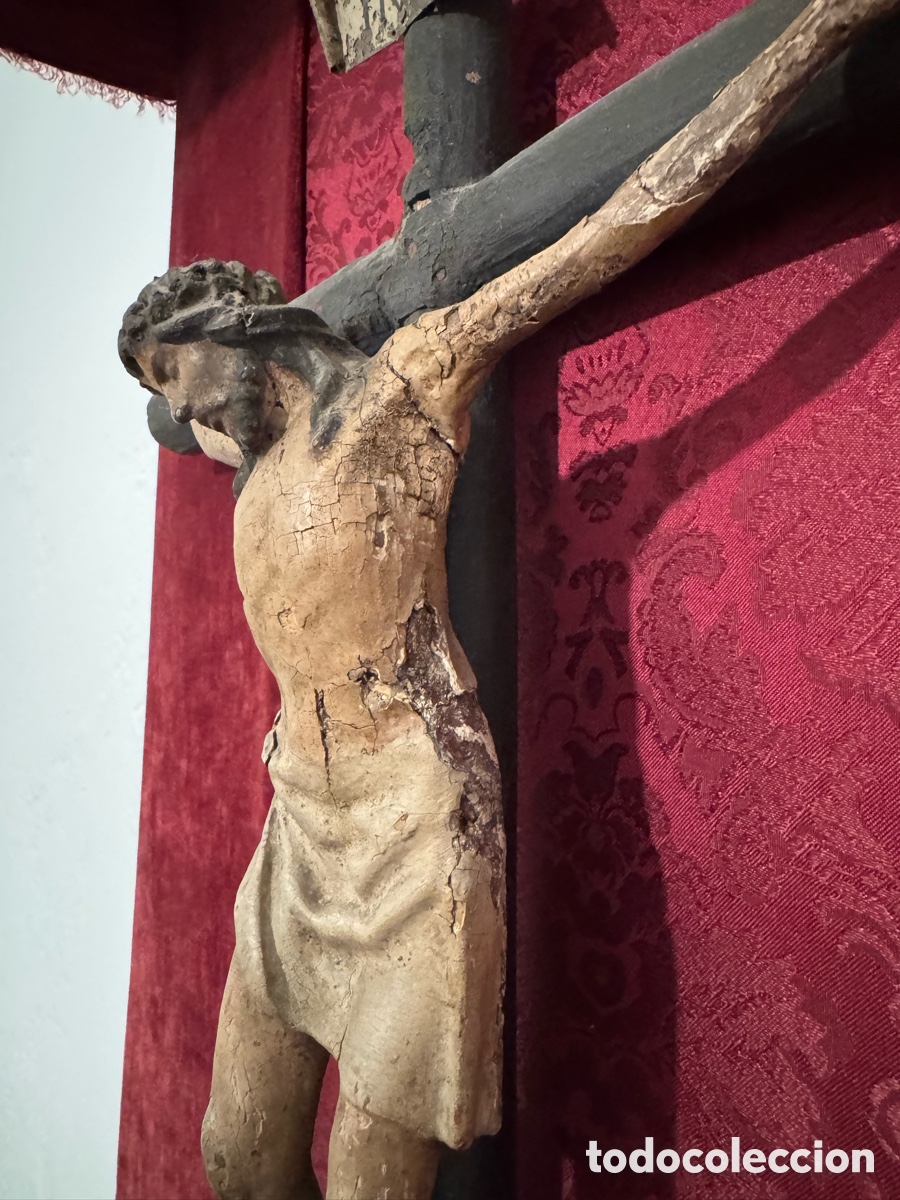 Antig&uuml;edades: Crucificado del Siglo XVII - Foto 3