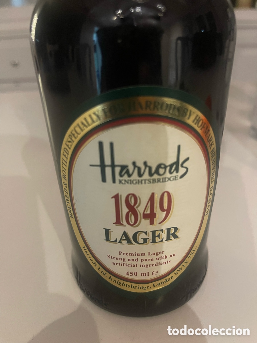 Antig&uuml;edades: CERVEZA HARRODS 1849 LAGER - Foto 2