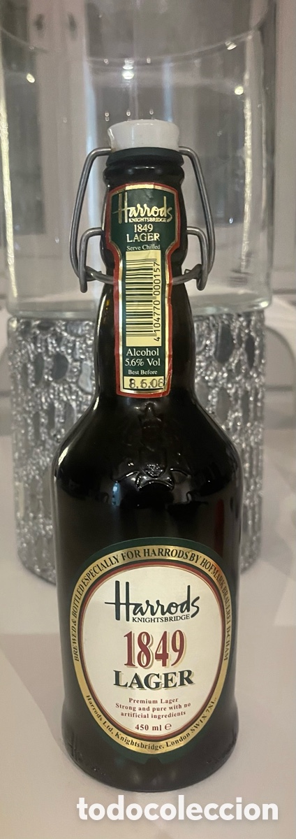 Antig&uuml;edades: CERVEZA HARRODS 1849 LAGER - Foto 1