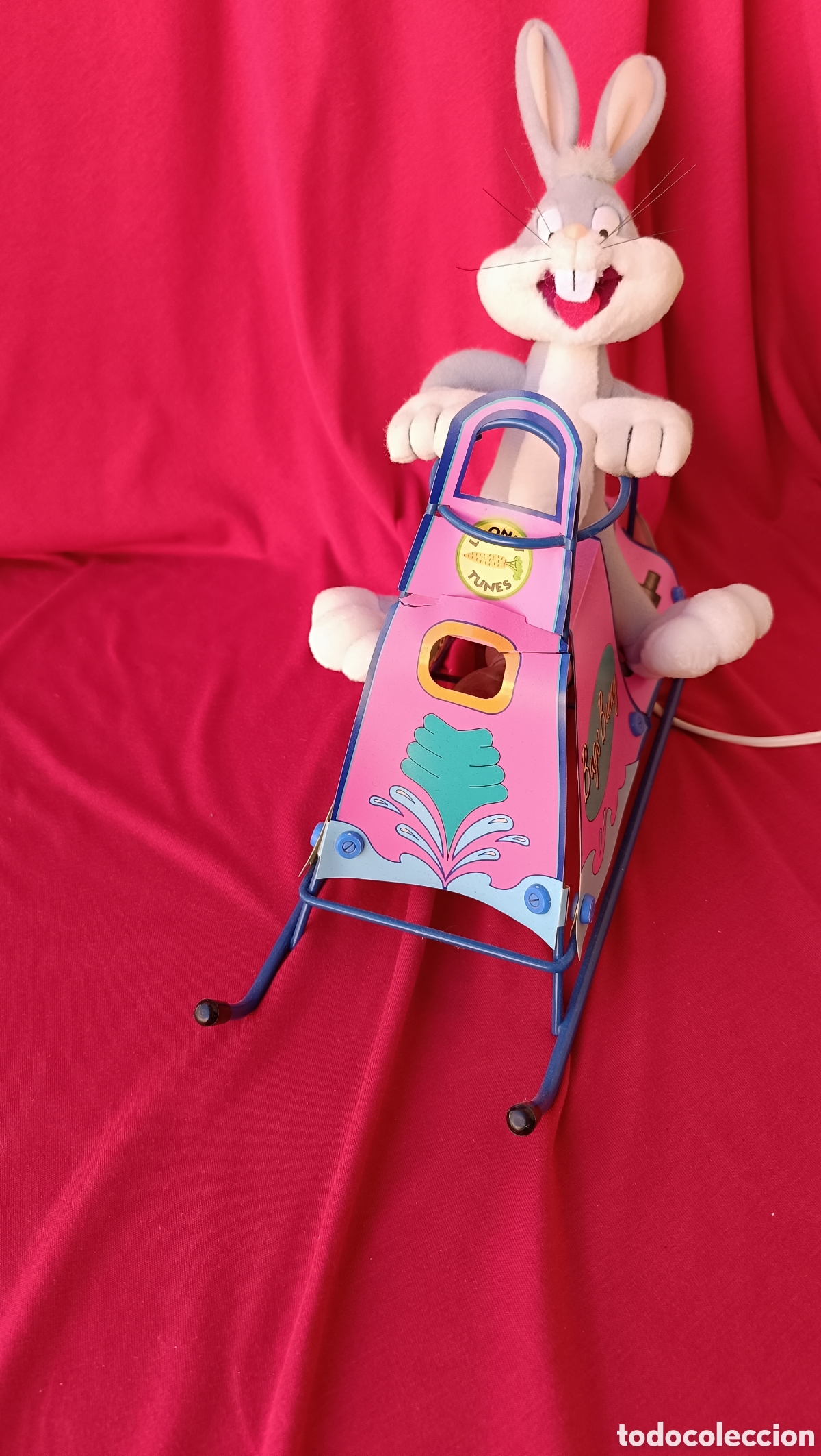 Antig&uuml;edades: L&aacute;mpara de mesa Bugs Bunny - Foto 8