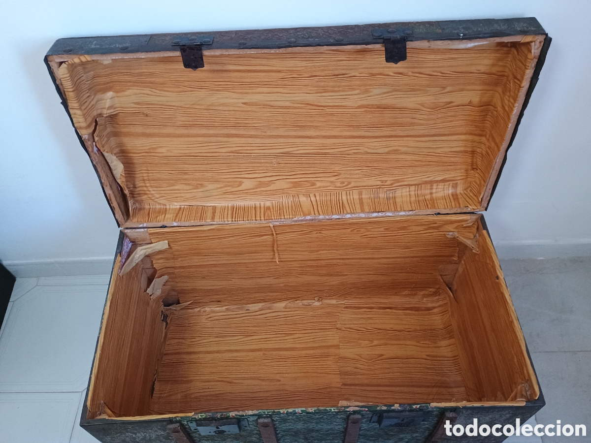 Antig&uuml;edades: Baul o cofre Vintage - Foto 2