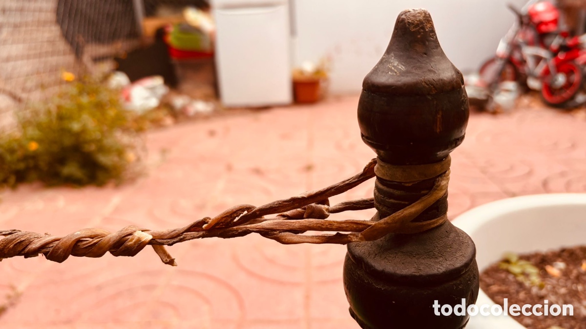 Antig&uuml;edades: Antigua silla de madera AFGANISTAN - Foto 7