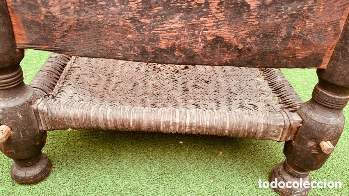 Antig&uuml;edades: Antigua silla de madera AFGANISTAN - Foto 11