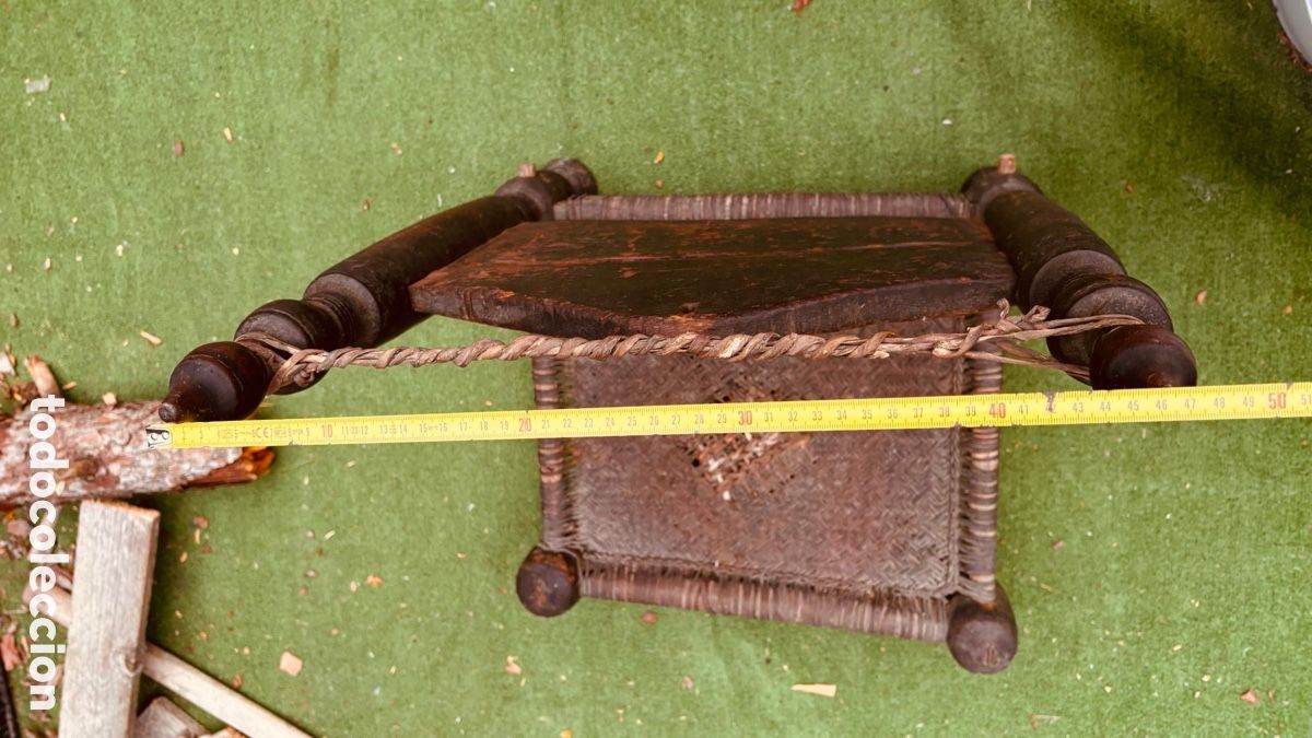 Antig&uuml;edades: Antigua silla de madera AFGANISTAN - Foto 15