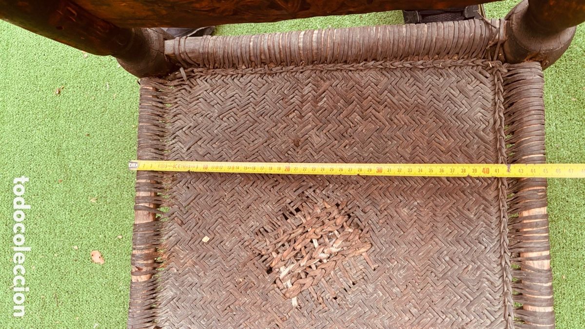 Antig&uuml;edades: Antigua silla de madera AFGANISTAN - Foto 17