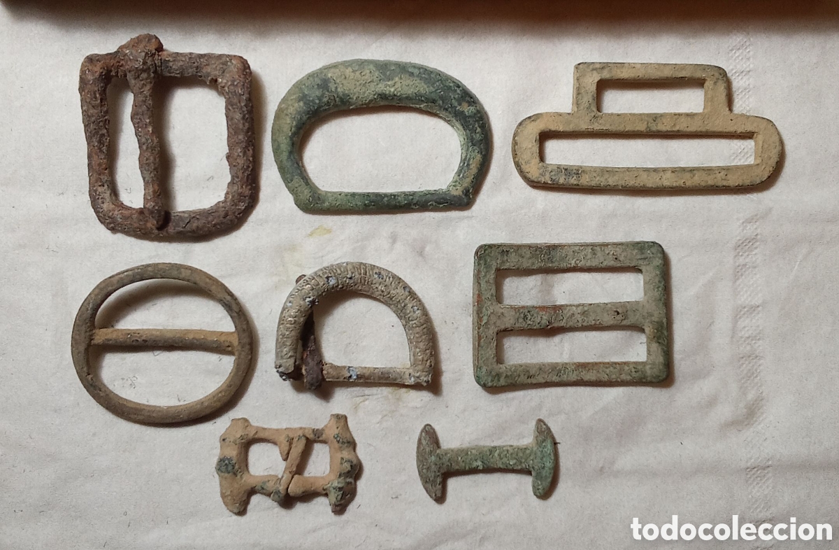 Antig&uuml;edades: LOTE DE HEBILLAS ANTIGUAS - Foto 1
