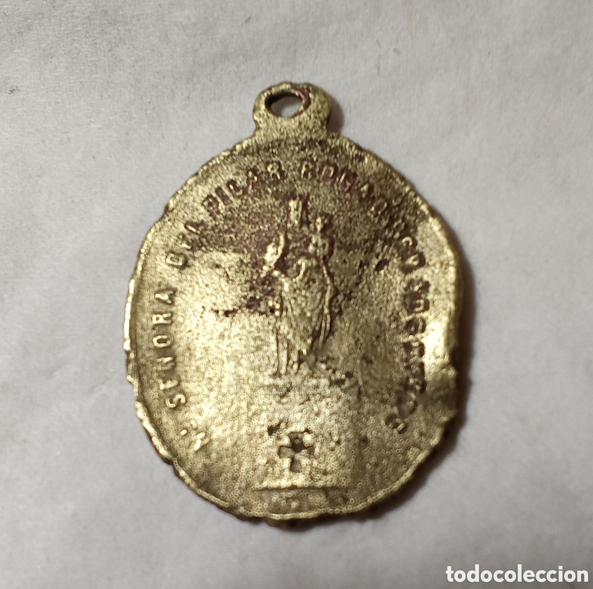 Antig&uuml;edades: MEDALLA DE NUESTRA SE&Ntilde;ORA DEL PILAR - Foto 1