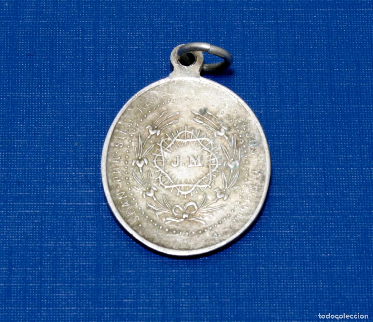 Antig&uuml;edades: MEDALLA DE PLATA S. LOUIS GONZAGA - Foto 1