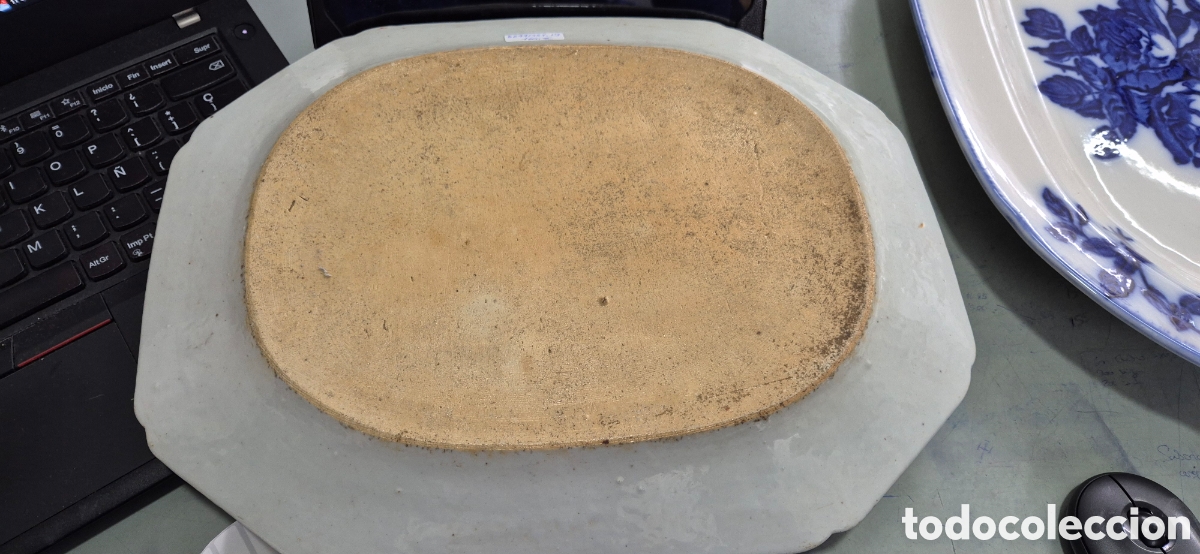 Antig&uuml;edades: Bandeja Compa&ntilde;&iacute;a de Indias - Foto 3