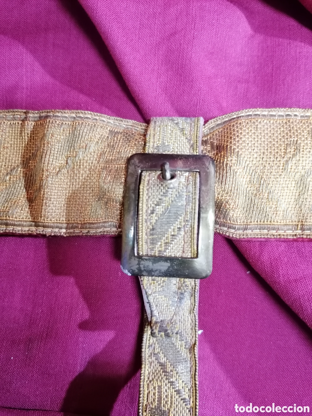 Antig&uuml;edades: Cintur&oacute;n de gala &eacute;poca franquista, - Foto 2