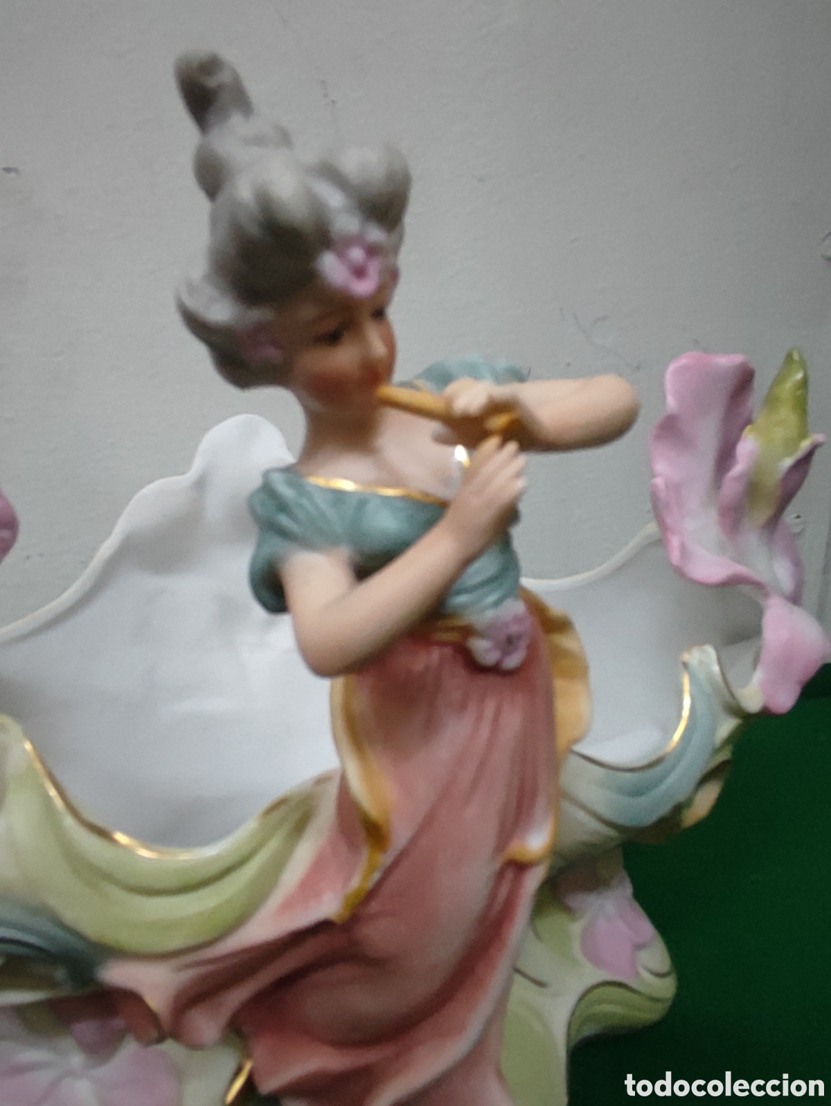 Antig&uuml;edades: JARDINERA DE BISCUIT MODERNISTA - Foto 2