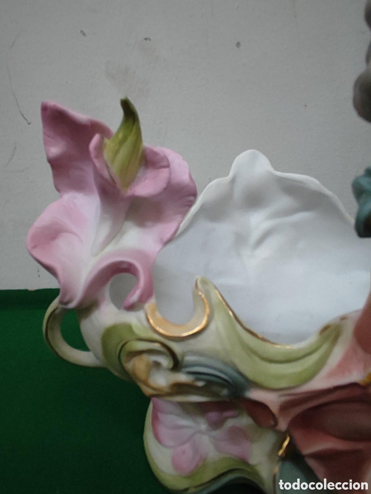Antig&uuml;edades: JARDINERA DE BISCUIT MODERNISTA - Foto 4