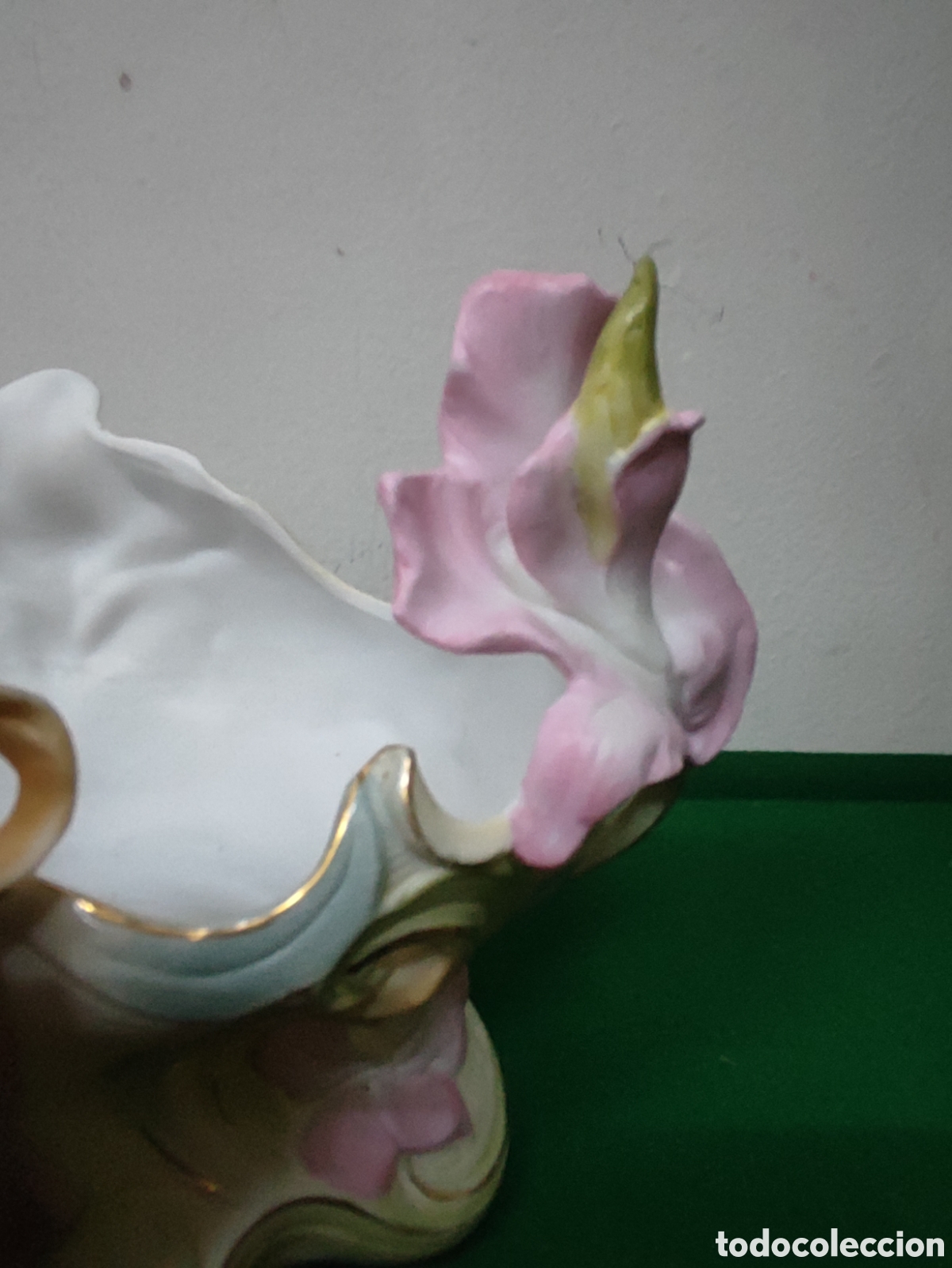 Antig&uuml;edades: JARDINERA DE BISCUIT MODERNISTA - Foto 5