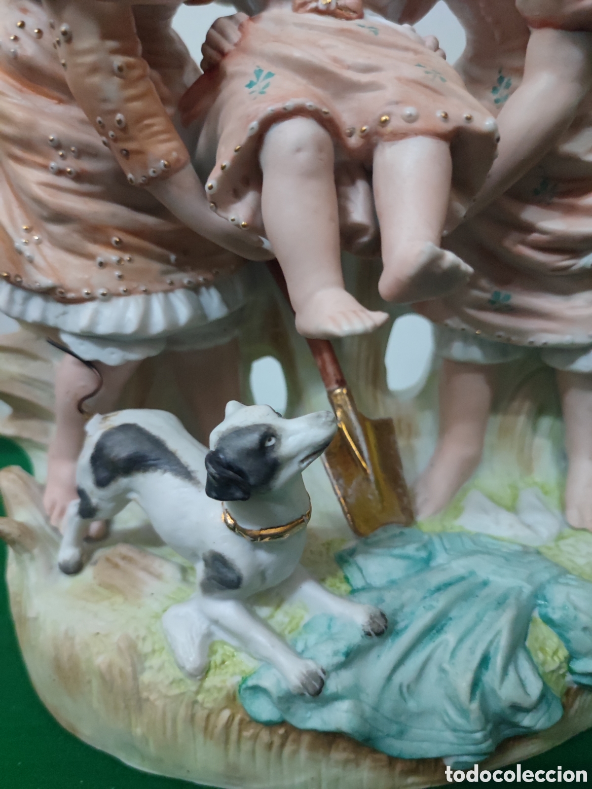 Antig&uuml;edades: ANTIGUA FIGURA DE BISCUIT - Foto 3