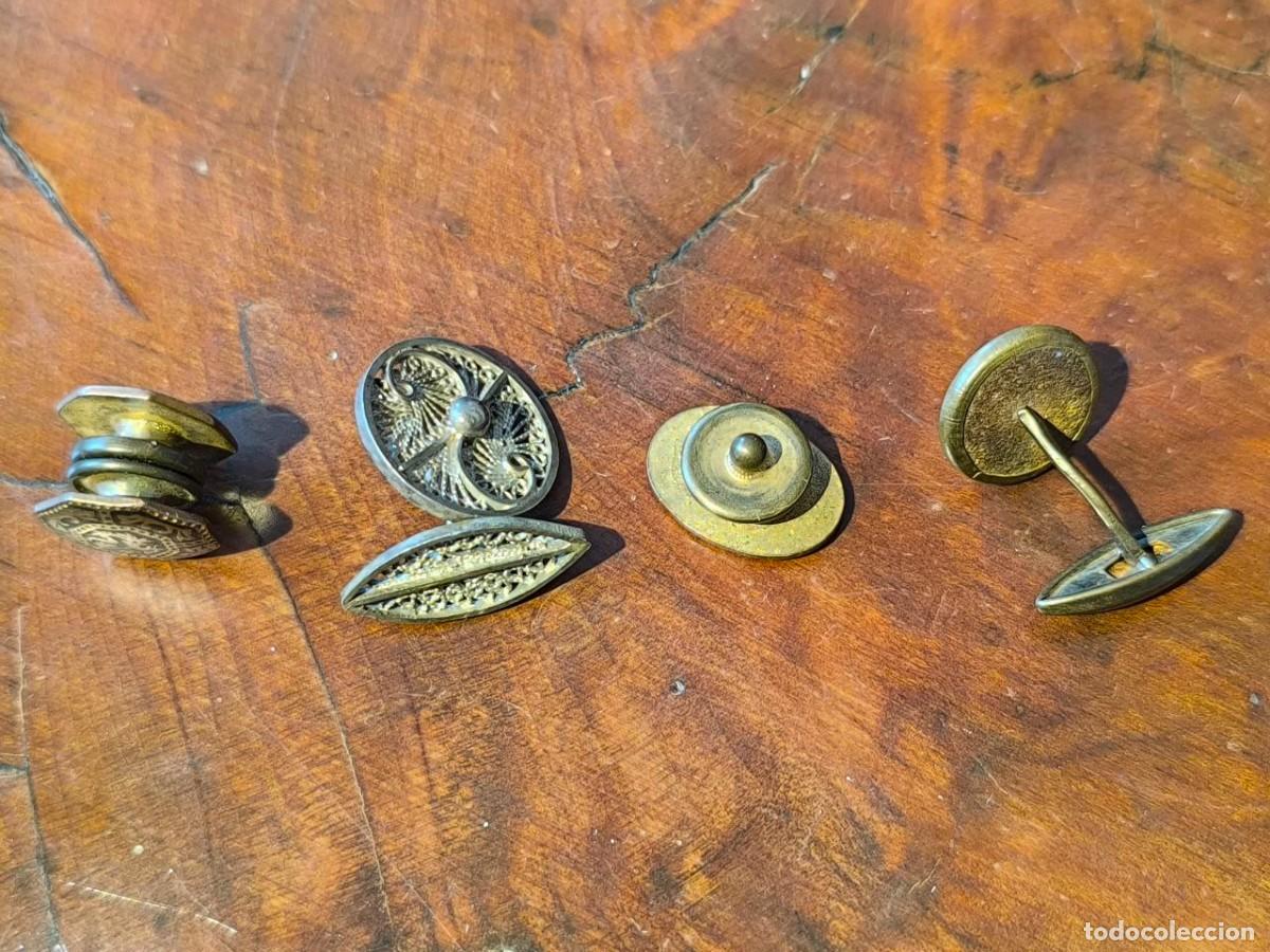 Antig&uuml;edades: 4 JEMELOS SUELTOS ANTIGUOS - Foto 6