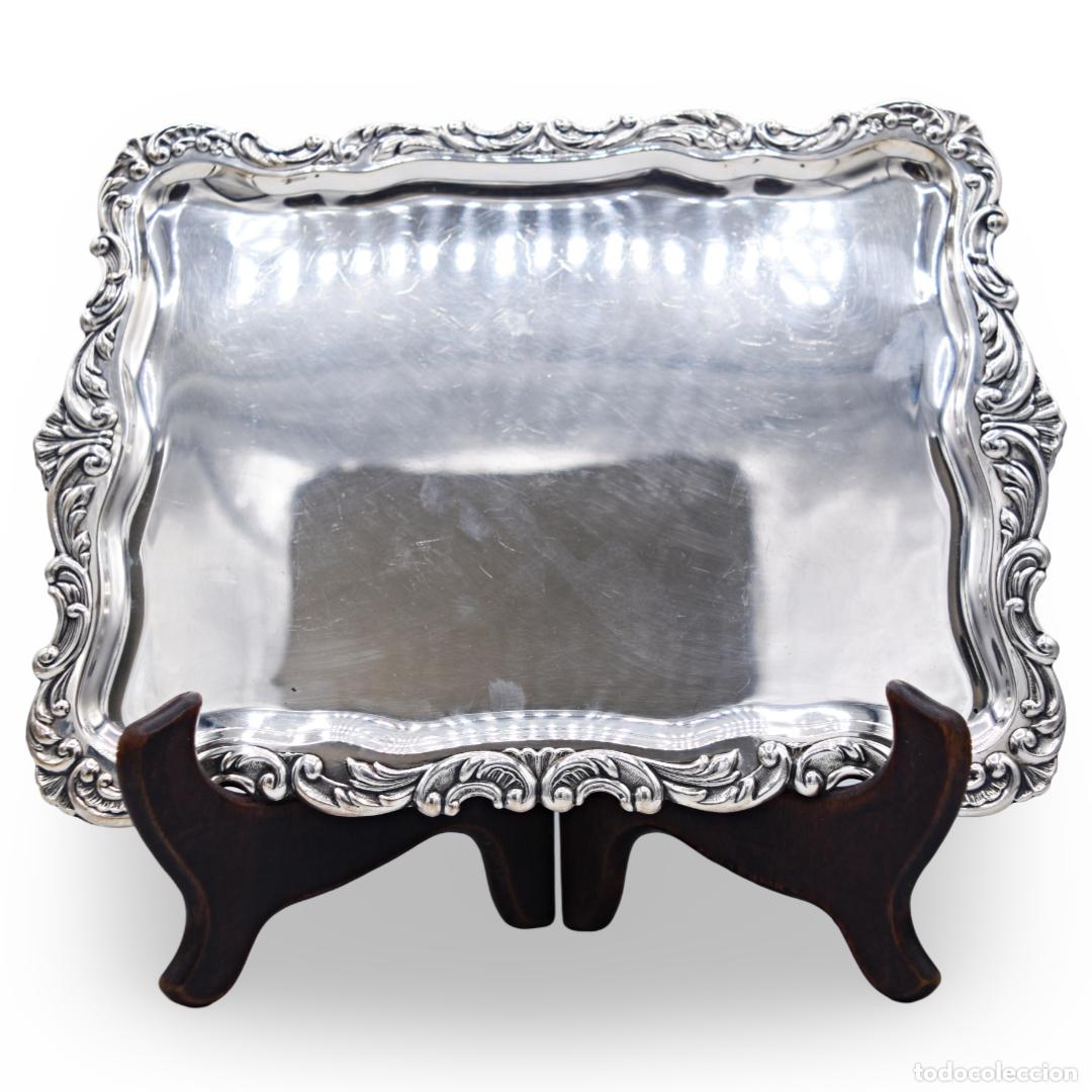 Antig&uuml;edades: Bandeja de plata - Pedro Dur&aacute;n - Foto 5