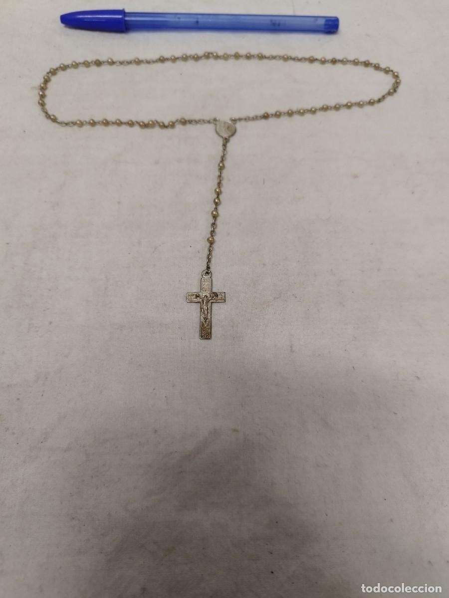 Antig&uuml;edades: Antiguo rosario religioso. - Foto 1