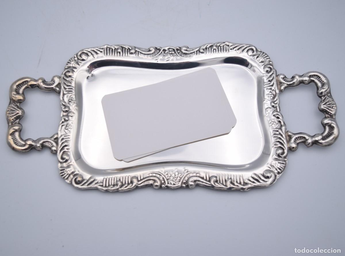 Antig&uuml;edades: Tarjetero de plata sellada - Foto 6