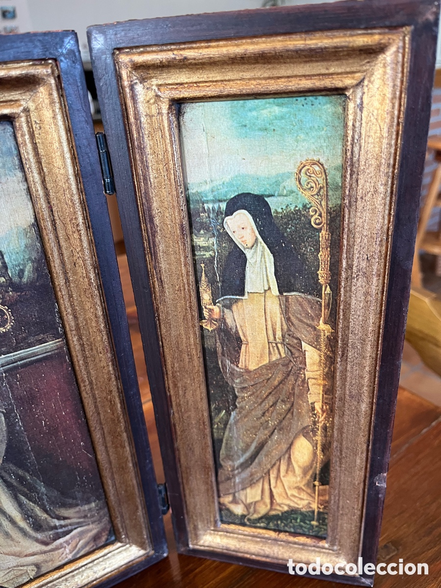 Antig&uuml;edades: Pintura al oleo sobre tabla - Foto 4