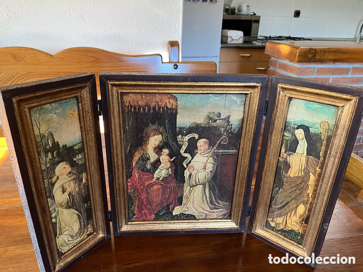 Antig&uuml;edades: Pintura al oleo sobre tabla - Foto 6