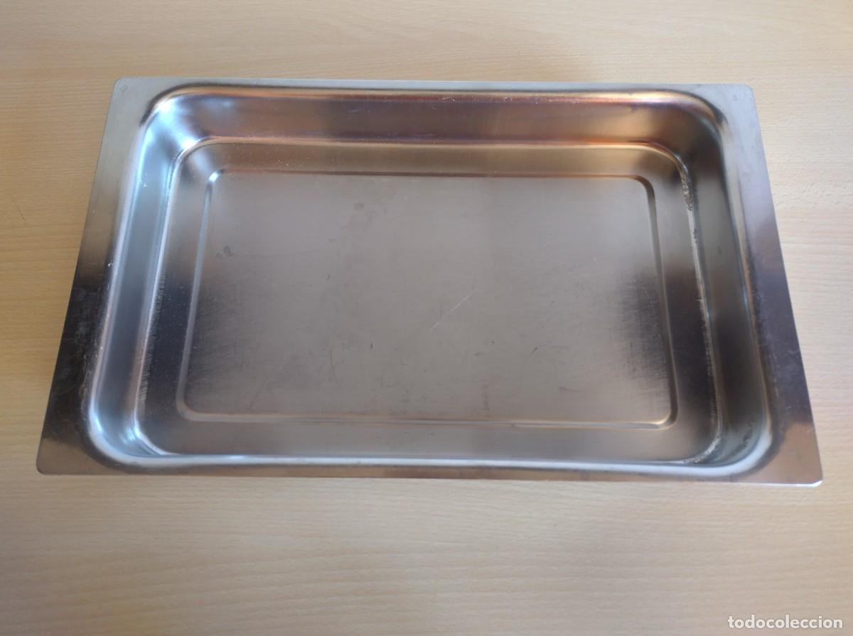 Antig&uuml;edades: FUENTE BANDEJA DE METAL RECTANGULAR - Foto 1