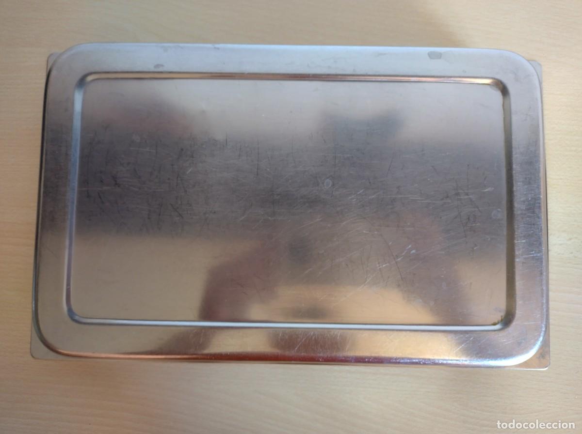Antig&uuml;edades: FUENTE BANDEJA DE METAL RECTANGULAR - Foto 2