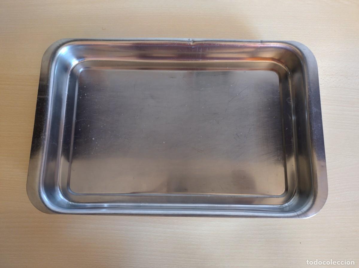 Antig&uuml;edades: FUENTE BANDEJA DE METAL RECTANGULAR - Foto 1