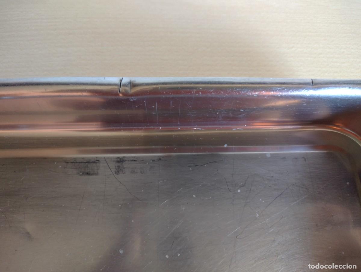 Antig&uuml;edades: FUENTE BANDEJA DE METAL RECTANGULAR - Foto 2