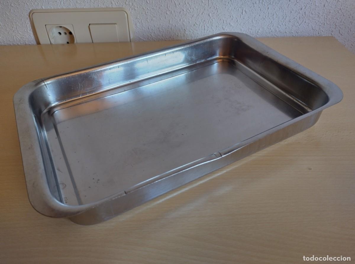 Antig&uuml;edades: FUENTE BANDEJA DE METAL RECTANGULAR - Foto 4