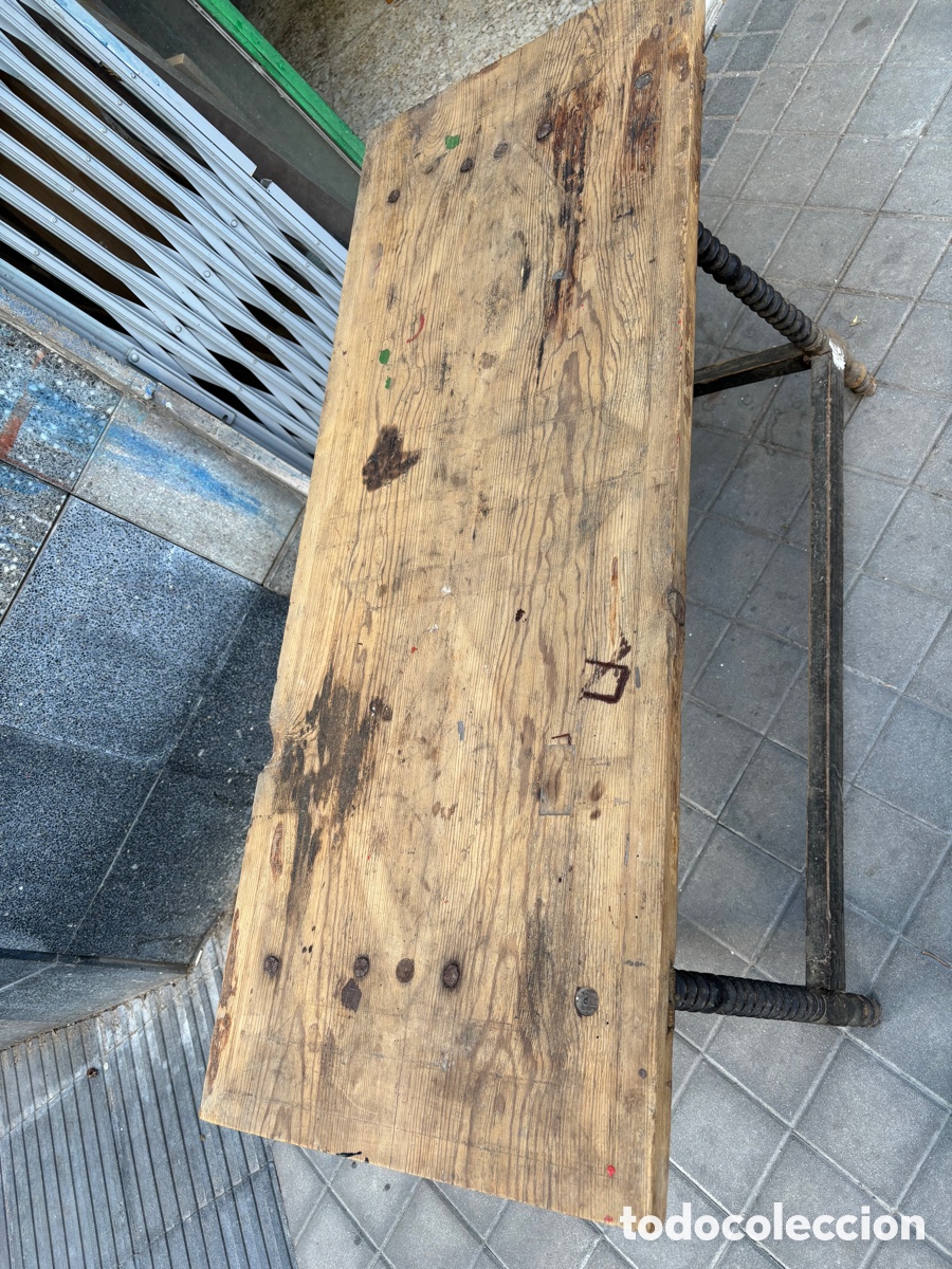 Antig&uuml;edades: Mesa Bargue&ntilde;era muy decorativa. - Foto 4