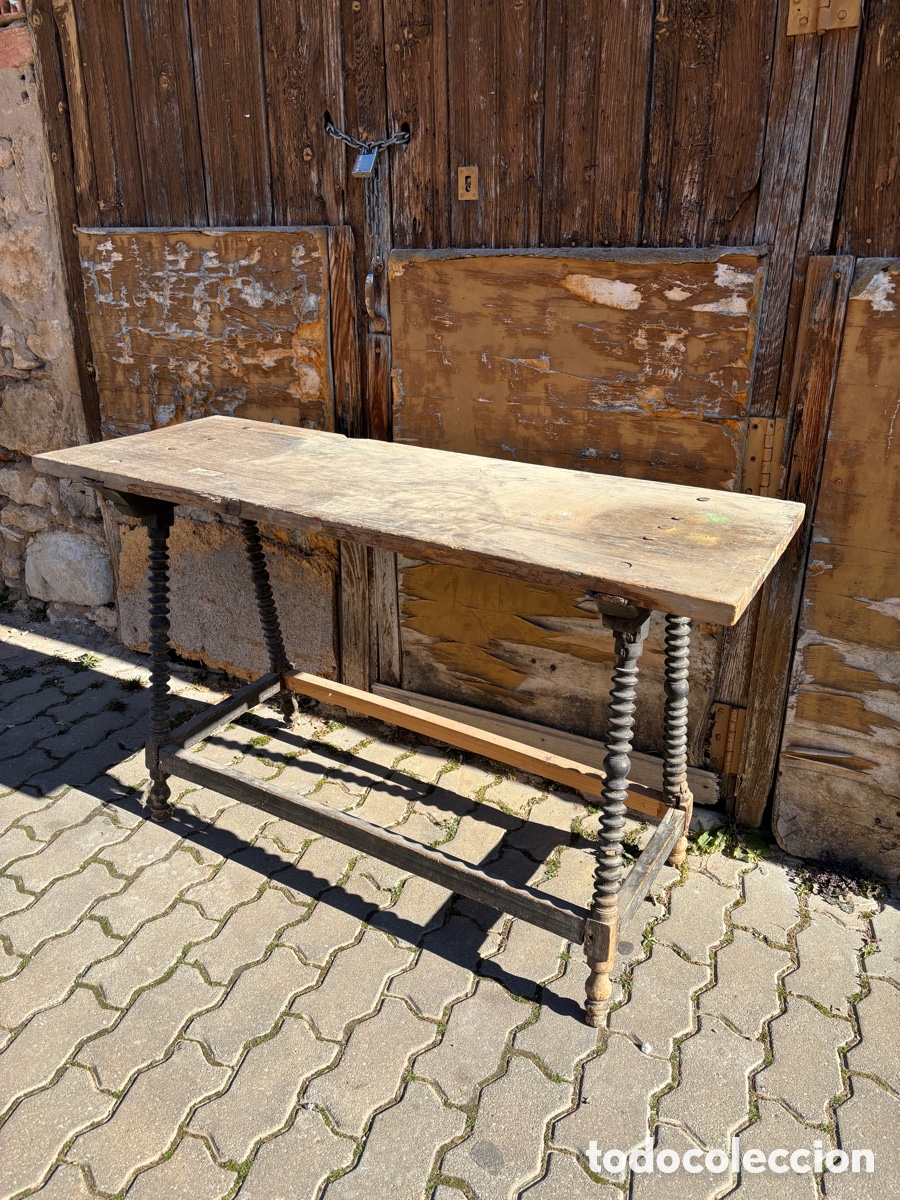 Antig&uuml;edades: Mesa Bargue&ntilde;era muy decorativa. - Foto 10
