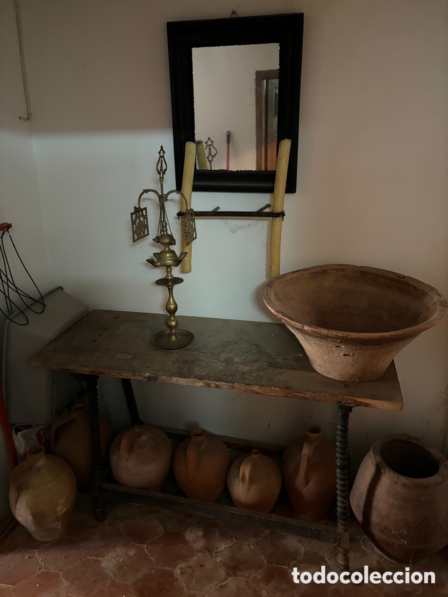 Antig&uuml;edades: Mesa Bargue&ntilde;era muy decorativa. - Foto 12