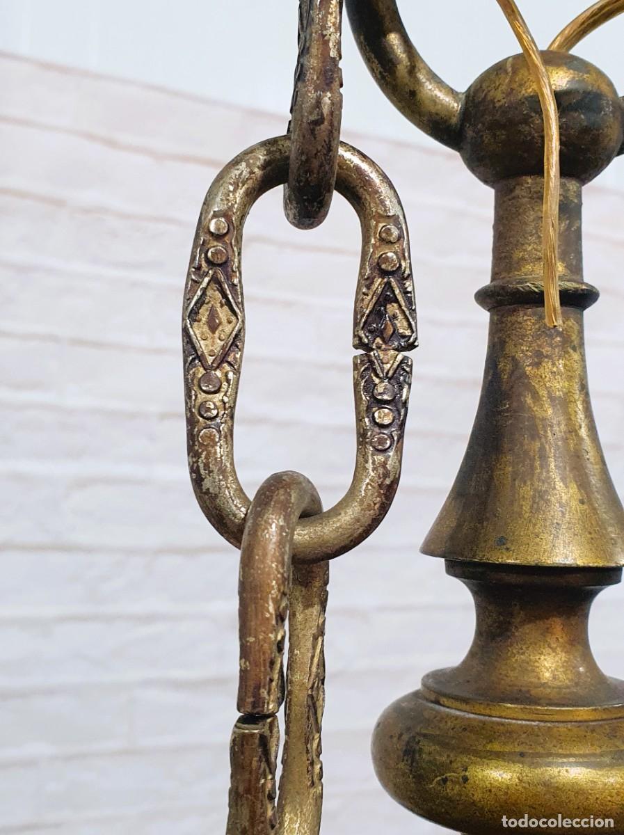 Antig&uuml;edades: Gran farol estilo Luis XVI S.XIX - Foto 9