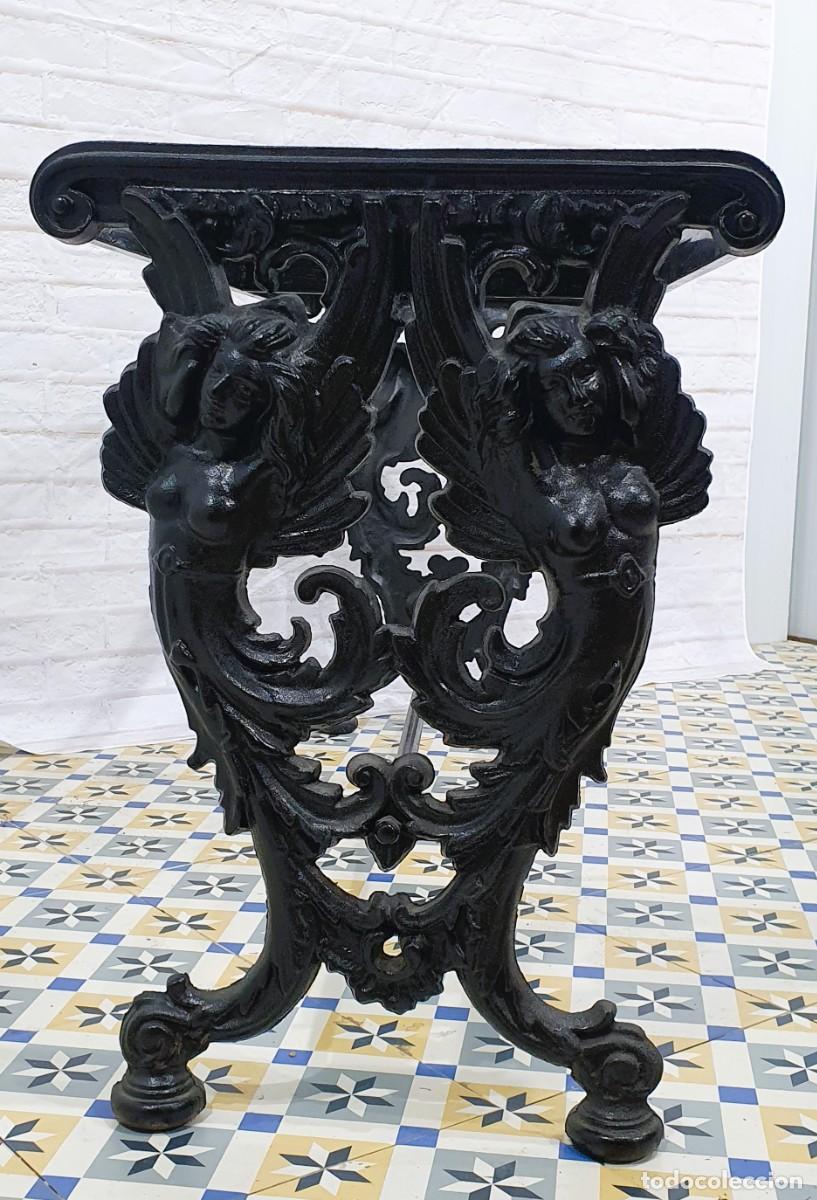 Antig&uuml;edades: Bastidor de mesa en hierro fundido - Foto 6