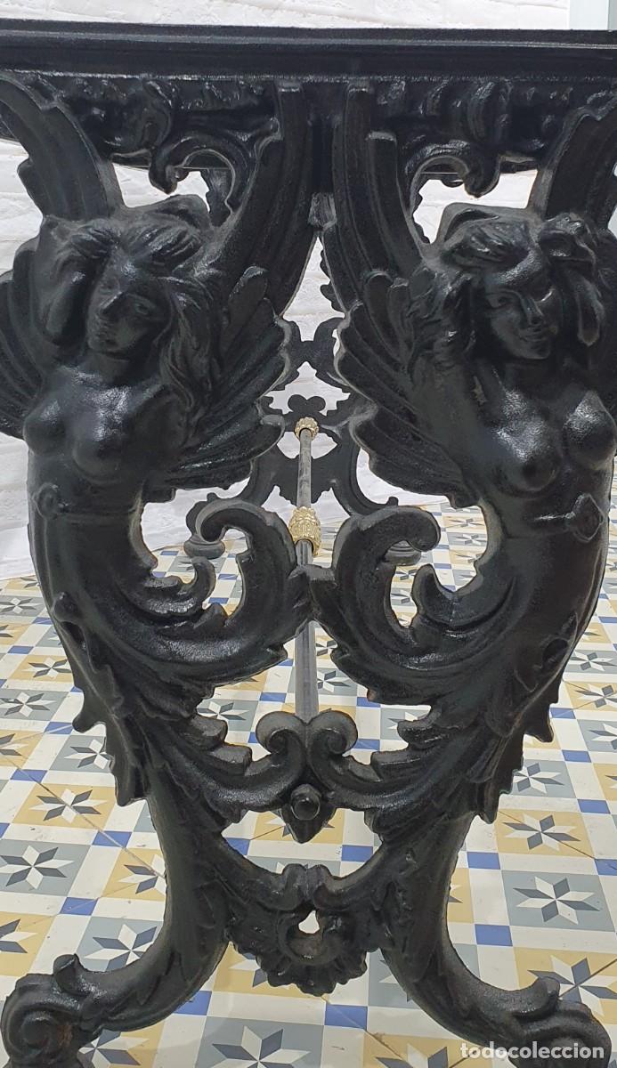 Antig&uuml;edades: Bastidor de mesa en hierro fundido - Foto 7