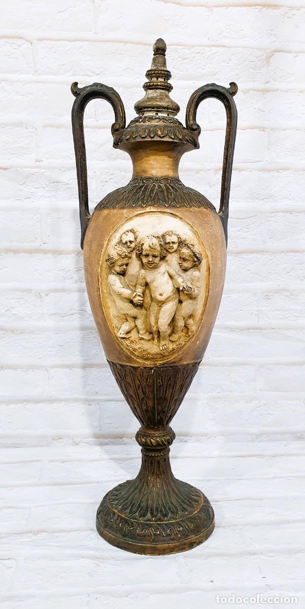 Antig&uuml;edades: Jarr&oacute;n cer&aacute;mica relieve - Foto 1