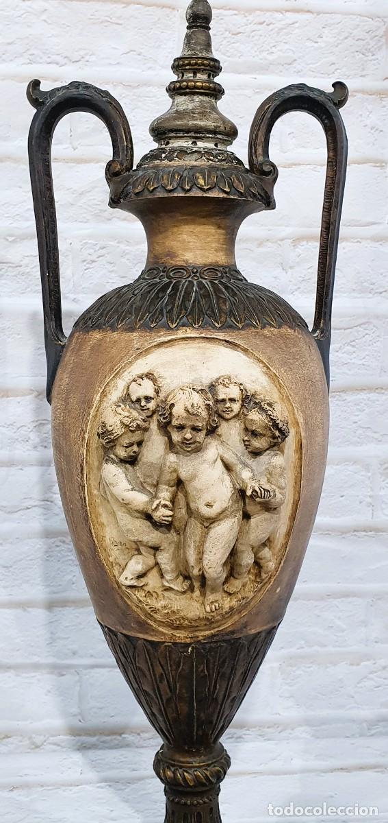 Antig&uuml;edades: Jarr&oacute;n cer&aacute;mica relieve - Foto 3