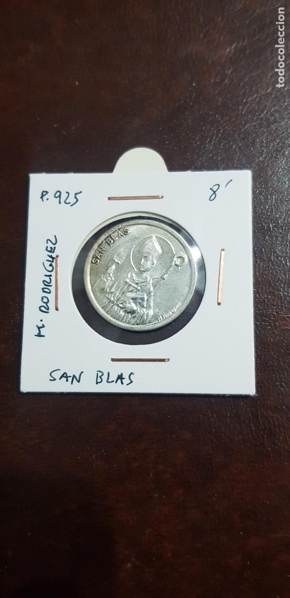 Antig&uuml;edades: SAN BLAS - PLATA DE 925 - Foto 1