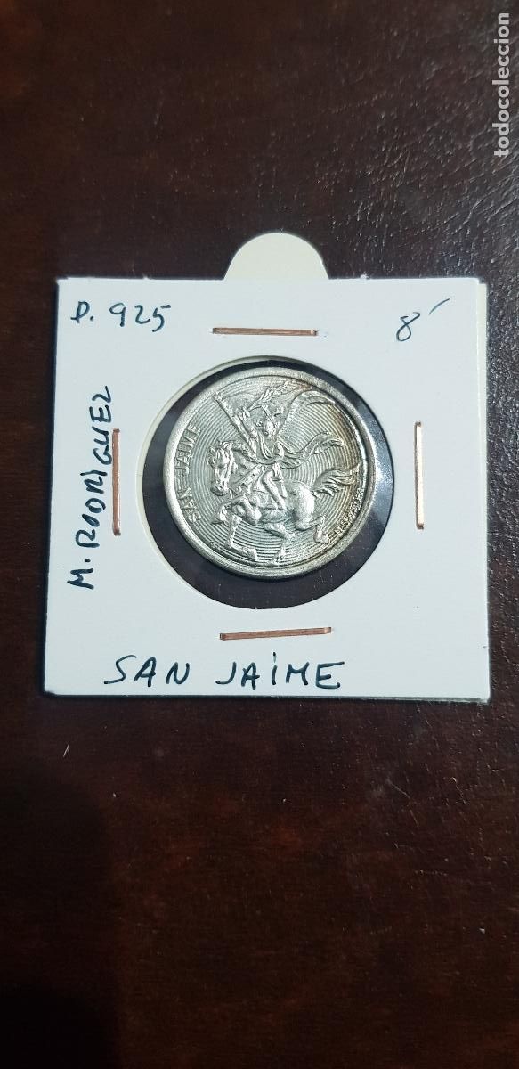 Antig&uuml;edades: SAN JAIME- PLATA DE 925