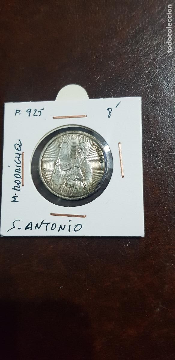 Antig&uuml;edades: SAN ANTONIO- PLATA DE 925 - Foto 1