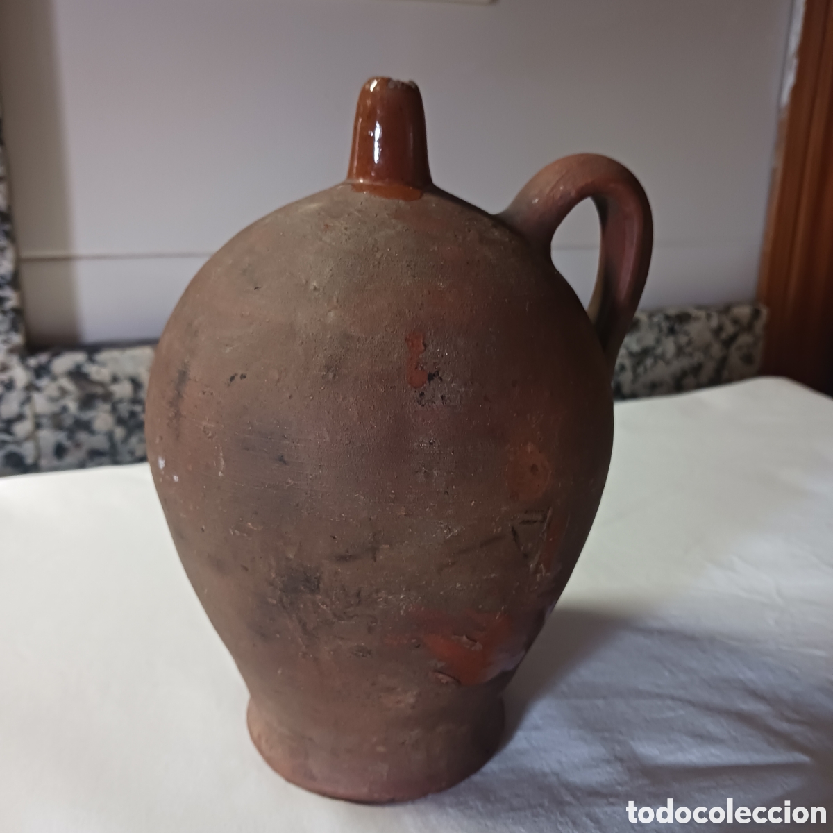 Antig&uuml;edades: Antiguo cantarillo de aguardiente - Foto 1