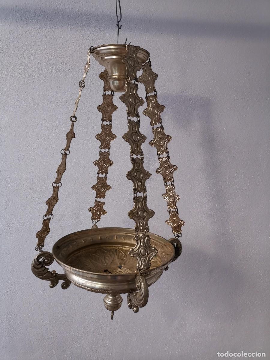 Antig&uuml;edades: L&aacute;mpara votiva antigua - Foto 1