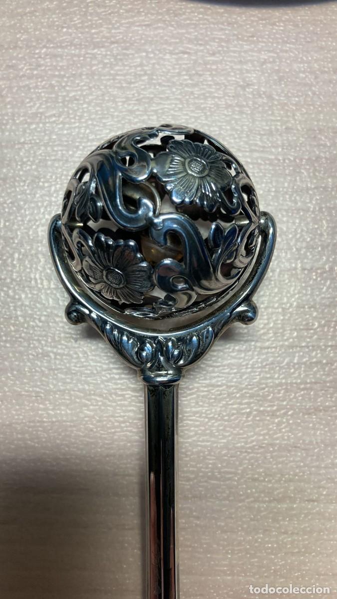 Antig&uuml;edades: SONAJERO PLATA PEDRO DURAN - Foto 1